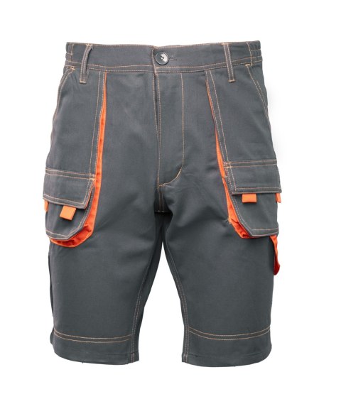 SPODNIE KRÓTKIE 100% BAWEŁNA -BRIXTON SPARK - C.Stal