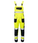 BRIXTON FLASH SPODNIE OGRODNICZKI WSTAWKA GRANAT KAT.II KL. 2 - ŻÓŁTY