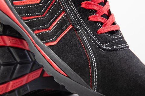 PÓŁBUT MAX - POPULAR FUSION S1 SRA CZARNY/CZERWIEŃ