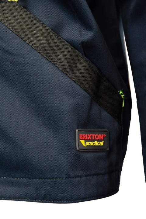 BLUZA BRIXTON PRACTICAL GRANAT/ŻÓŁTY