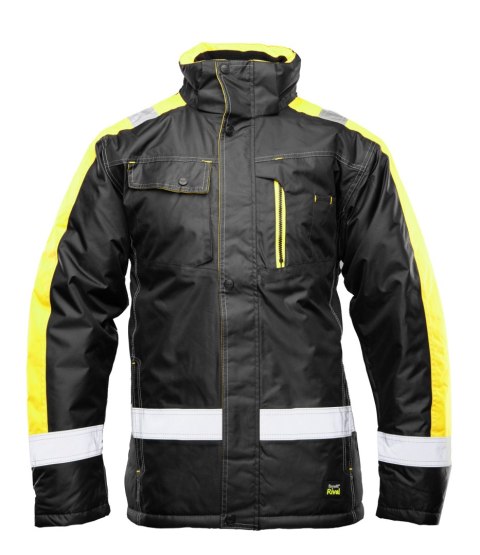 KURTKA RIVAL ŻÓŁTY - CZARNO-Żółty (ca)