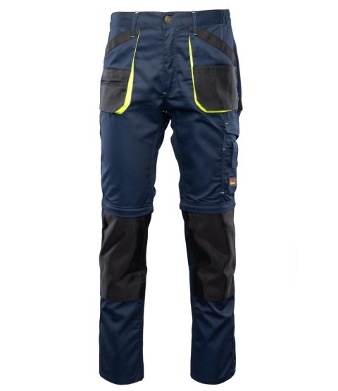 BRIXTON PRACTICAL SPODNIE DO PASA - ODPINANE NOGAWKI - Granat/Żółty