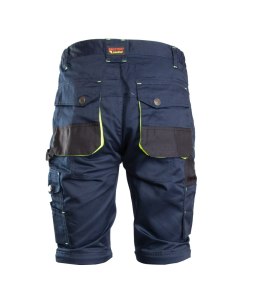 BRIXTON PRACTICAL SPODNIE DO PASA - ODPINANE NOGAWKI - Granat/Żółty