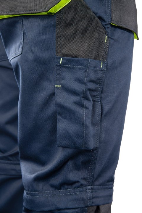 BRIXTON PRACTICAL SPODNIE DO PASA - ODPINANE NOGAWKI - Granat/Żółty