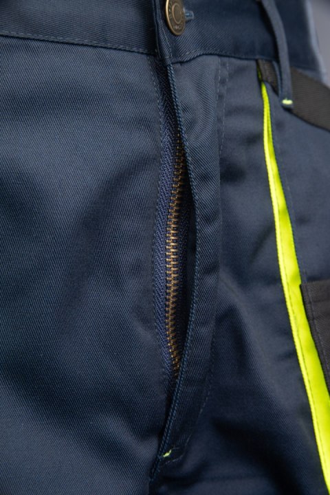 BRIXTON PRACTICAL SPODNIE DO PASA - ODPINANE NOGAWKI - Granat/Żółty