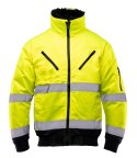 BOMBER HI-VI 3W1 - KAT.II KLASA 3 wstawka kolor - Granat/Żółty