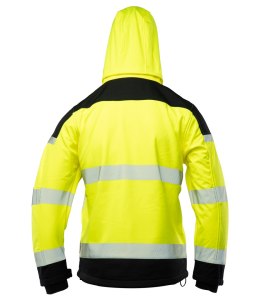 SOFTSHELL BRIXTON FLASH WSTAWKA CZARNA BF010 - Żółty