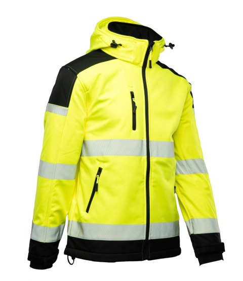 SOFTSHELL BRIXTON FLASH WSTAWKA CZARNA BF010 - Żółty