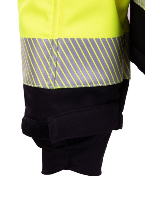 SOFTSHELL BRIXTON FLASH WSTAWKA CZARNA BF010 - Żółty