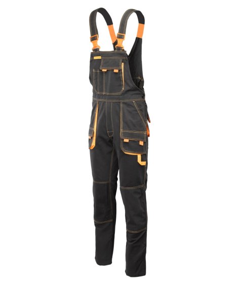 BRIXTON SPARK SPODNIE OGRODNICZKI CIEMNA STAL