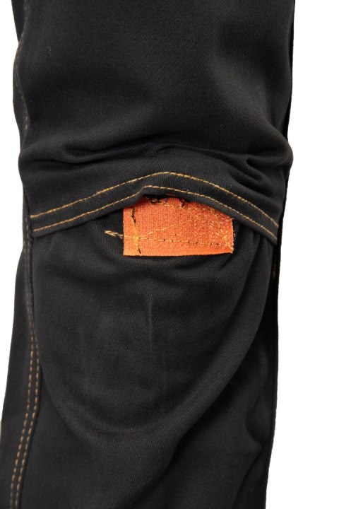 BRIXTON SPARK SPODNIE OGRODNICZKI CIEMNA STAL