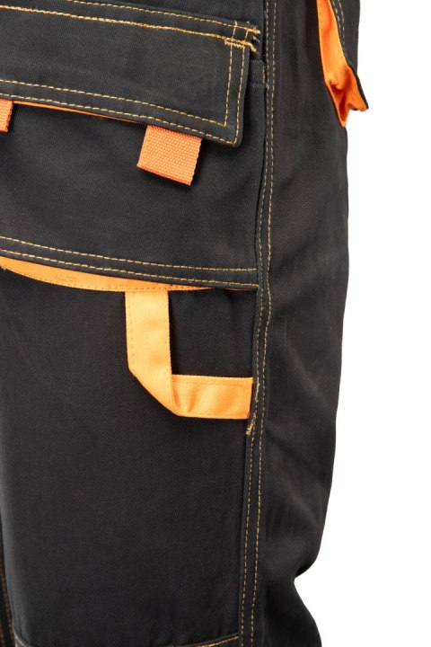 BRIXTON SPARK SPODNIE OGRODNICZKI CIEMNA STAL