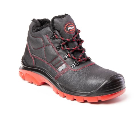 TRZEWIK MAX - POPULAR OCIEPLANY CZERWONY S3 SRC