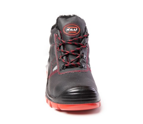 TRZEWIK MAX - POPULAR OCIEPLANY CZERWONY S3 SRC