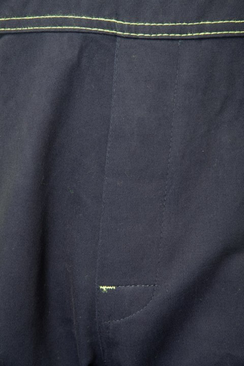 BRIXTON SPARK SPODNIE OGRODNICZKI - Granat/Żółty