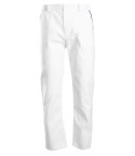 MAX - POPULAR SPODNIE DO PASA - BIAŁE