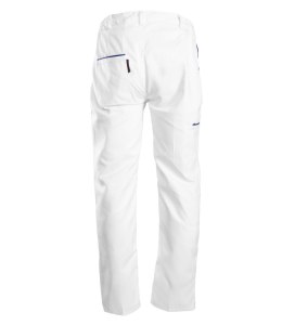 MAX - POPULAR SPODNIE DO PASA - BIAŁE