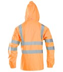 GROSVENOR FLASH KURTKA POLIESTER/PU - Pomarańczowy