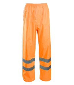 GROSVENOR FLASH SPODNIE POLIESTER/PU - Pomarańczowy