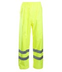 GROSVENOR FLASH SPODNIE POLIESTER/PU - Żółty