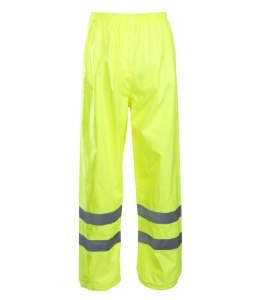 GROSVENOR FLASH SPODNIE POLIESTER/PU - Żółty