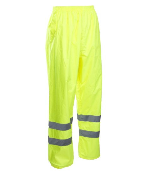 GROSVENOR FLASH SPODNIE POLIESTER/PU - Żółty