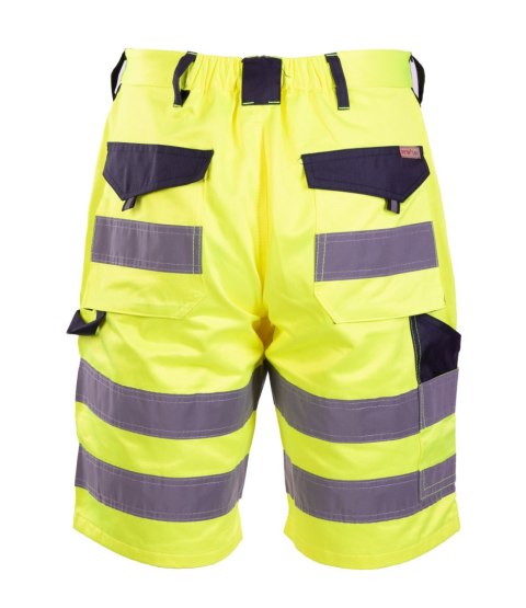 SPODNIE DO PASA KRÓTKIE - BRIXTON FLASH - Żółty