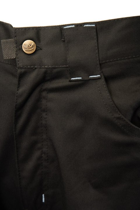 SEVEN KINGS SPODNIE DO PASA DRIVE CZARNE