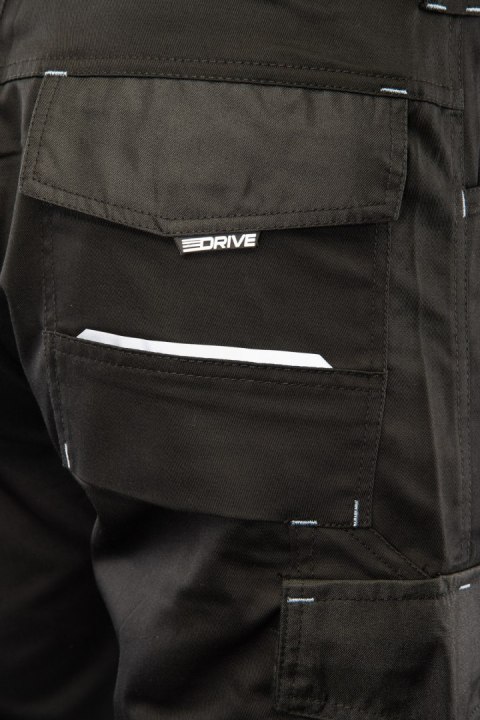 SEVEN KINGS SPODNIE DO PASA DRIVE CZARNE