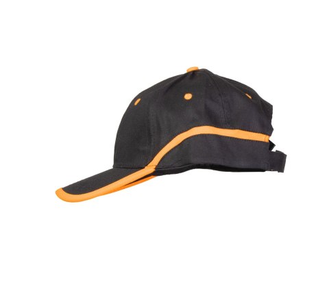 CZAPKA BASEBALL CZARNO-POMARAŃCZOWA - CZARNO-POMARAŃCZOWY(cp) _______a