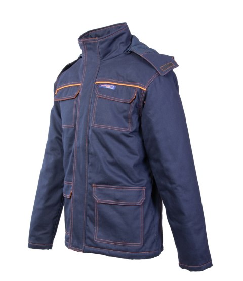 KURTKA PROFFLAM ANTISTATIC PARKA PROF4 - Granatowy