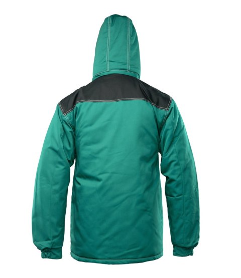 KURTKA PARKA BRIXTON SNOW WSTAWKA KOLOR - zielono - czarny