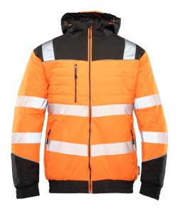 KURTKA BENEFIT HI VI SAFE POMARAŃCZ BHVS01