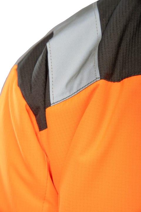 KURTKA BENEFIT HI VI SAFE POMARAŃCZ BHVS01