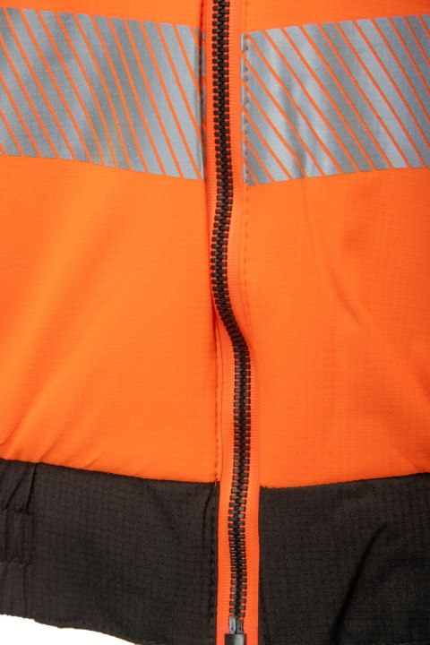 KURTKA BENEFIT HI VI SAFE POMARAŃCZ BHVS01