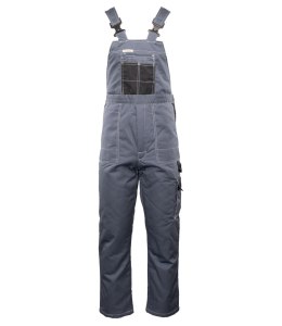 OGRODNICZKI BRIXTON SNOW OCIEPLANE WSTAWKA KOLOR - Stalowy