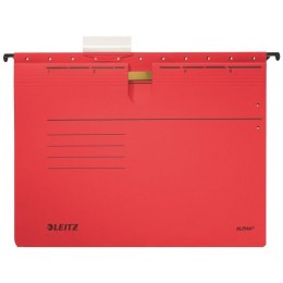Skoroszyt zawieszany ALPHA czerwony Leitz 19840125