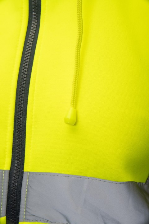 BLUZA DRESOWA BRIXTON FLASH WSTAWKA ODBLASKOWA KAT. II BF014 POMARAŃCZ/GRANAT