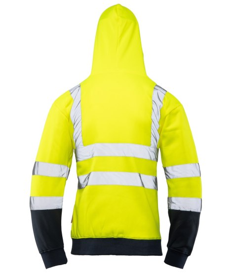 BLUZA DRESOWA BRIXTON FLASH WSTAWKA ODBLASKOWA KAT. II BF014 - ŻÓŁTY/GRANAT