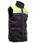 KAMIZELKA BRASS VISION PLUS - BENEFIT - żółto-czarny