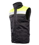 KAMIZELKA BRASS VISION PLUS - BENEFIT - żółto-czarny
