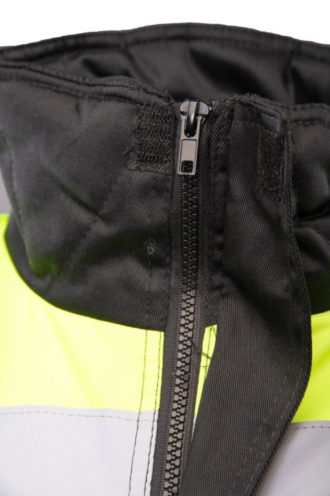 KAMIZELKA BRASS VISION PLUS - BENEFIT - żółto-czarny