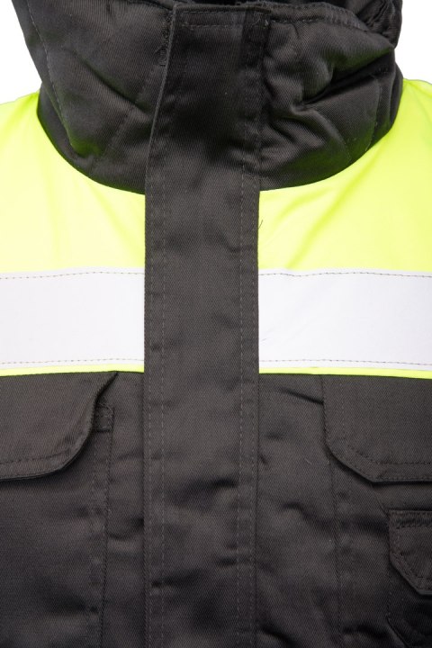 KAMIZELKA BRASS VISION PLUS - BENEFIT - żółto-czarny