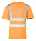 KOSZULKA Z PASAMI ODBLASKOWYMI BRIXTON FLASH 50-50 160G - Pomarańczowy