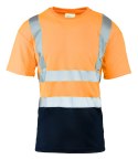 KOSZULKA Z PASAMI ODBLASKOWYMI BRIXTON FLASH 50-50 160G - Pomarańczowy