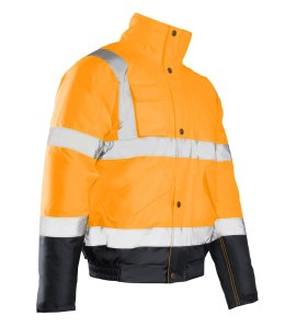 KURTKA BENEFIT HI-VI - KAT.II KLASA 3 - Pomarańczowy