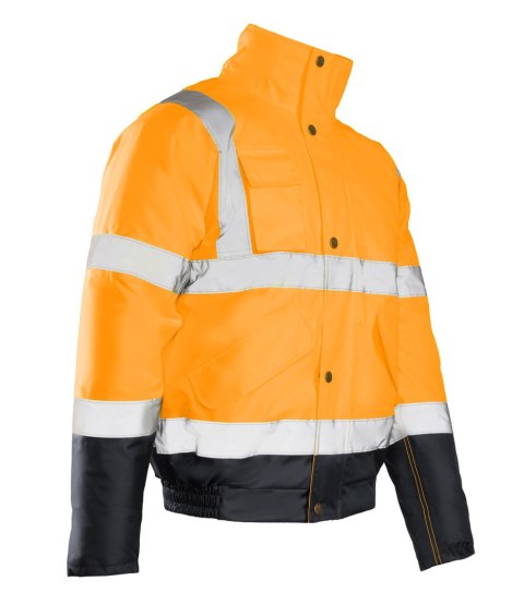 KURTKA BENEFIT HI-VI - KAT.II KLASA 3 - Pomarańczowy