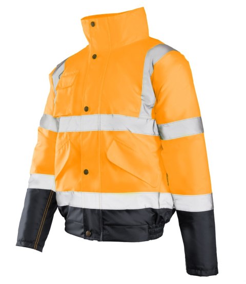 KURTKA BENEFIT HI-VI - KAT.II KLASA 3 - Pomarańczowy