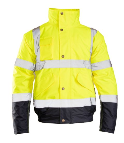 KURTKA BENEFIT HI-VI - KAT.II KLASA 3 - Żółty