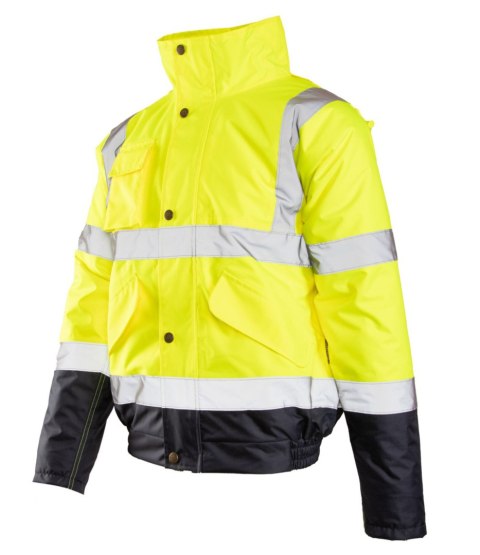 KURTKA BENEFIT HI-VI - KAT.II KLASA 3 - Żółty
